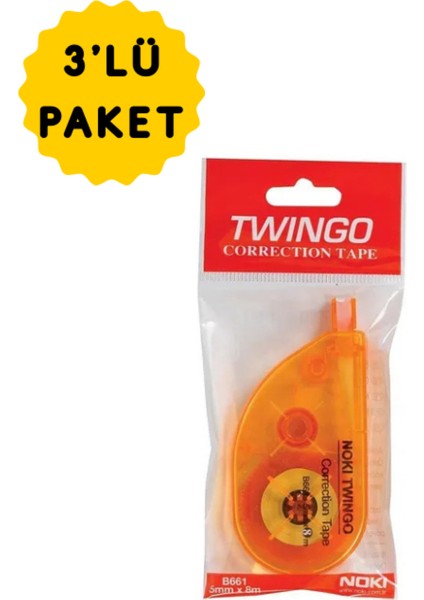 Twingo Turuncu 5X8 Mt Şerit Silici (B661) 3'lü