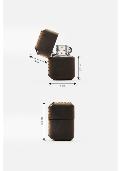 Hakiki %100 Deri El Yapımı Marka Uyumlu Çakmak Kılıfı ve Çakmak (Gazsız Gönderim) fiyatları