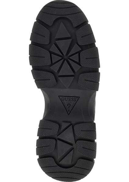 Kadın Benzon Taşlı Aksesuarlı Kalın Tabanlı Bot - Siyah fırsatları