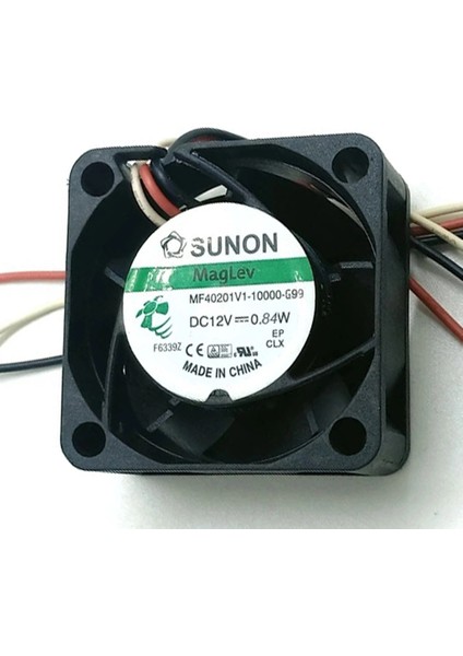 Sunon 40X40X20MM 12V 0,84W/0,07A 2 Kablo Fan MD40201V10000-G-99