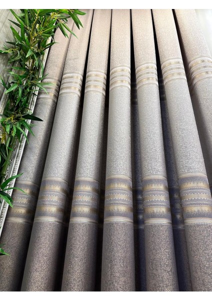 Nivemeshome Ateş FT614336 V_2540 Antrasit 1/3 Sık Pileli Fon Perde Apm fırsatları