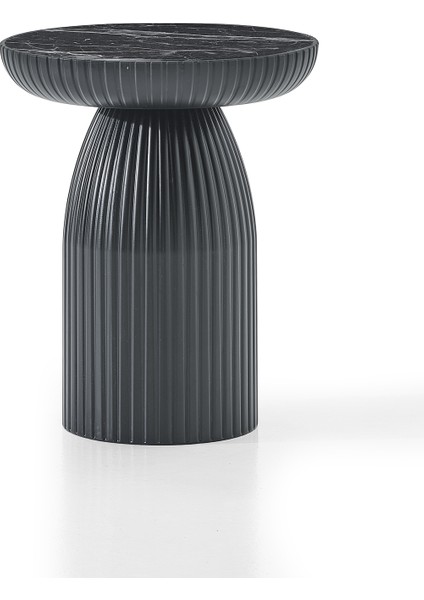 Diamond Bohem Sehpa,tekli Sehpa,yan Sehpa,zigon Sehpa - Siyah & Siyah Mermer Desenli fiyatları