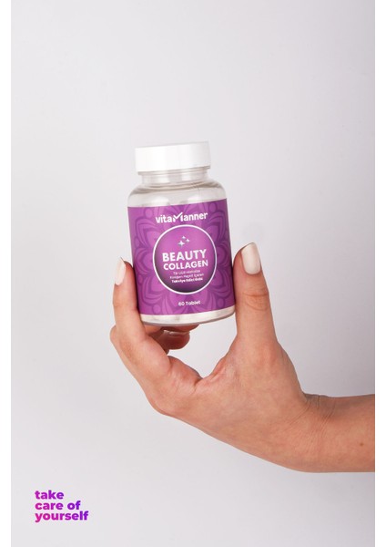 Vitamanner Beauty Collagen Tip 1, Tip 2, Tip 3, Vitamin C, Selenyum, Biotin Içeren Takviye Edici Gıda 60 Tablet modelleri