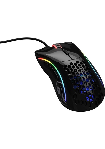 Model D Gaming Mouse Glossy - Siyah