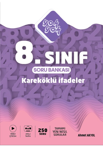 8. Sınıf Lgs Matematik Soru Bankası Tam Set - Toplam 2000 Soru 8 Kitap
