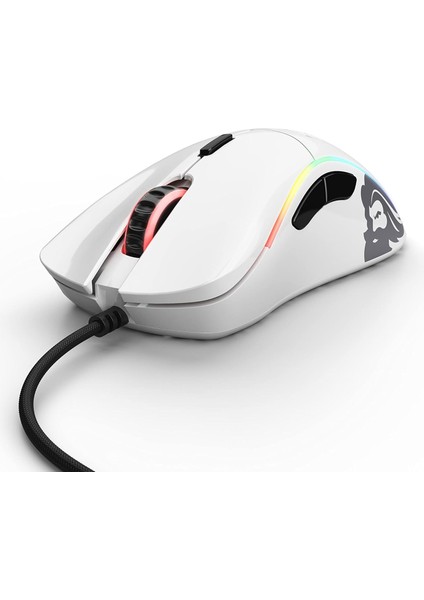 Model D Gaming Mouse Glossy - Beyaz fırsatları