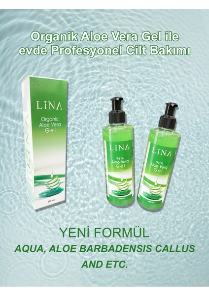 Organic Aloe Vera Jel 250 ml fiyatları