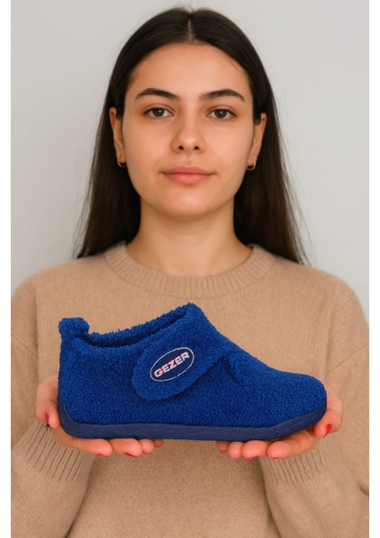 Peluş Bilek Boy Cırtlı Erkek Çocuk Panduf