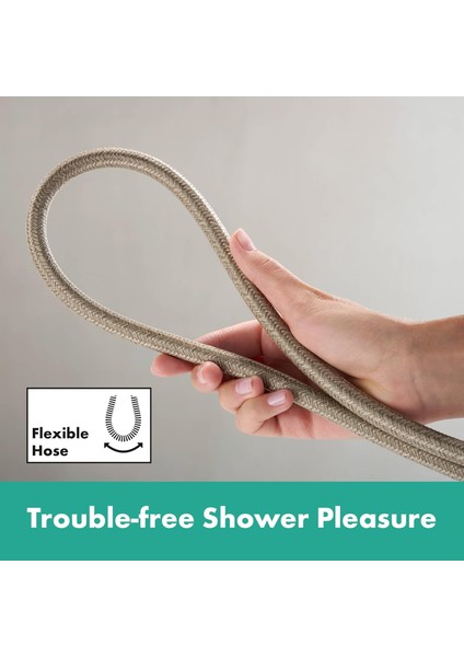 28260990 Designflex Tekstil, 63 Inç Parlak Altın Optik El Duşu Hortumu modelleri