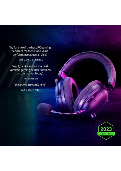 Blackshark V2 Pro (2023) - Pc Premium Kablosuz E-Spor Kulaklığı (Hyperclear Süper Geniş Bant M modelleri
