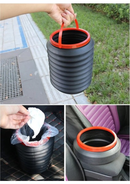 Çok Amaçlı Pratik Portatif Su Içecek Saklama Kova Katlanabilir Araç Içi Kova fırsatları