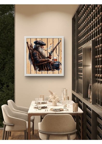 Last Call, 1952, Retro LED Tablo – 60X60 cm | Sıva Üstü Montajlı, Tak-Çalıştır Sistem fiyatları