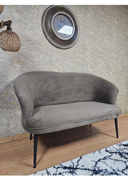 Ikili Teddy Siyah Boyalı Sivriltme Ayak Çay Seti Koltuk Ikili Berjer , Balkon, Salon, Ofis Kahverengi Renk 40,5 Boyut/ebat fırsatları
