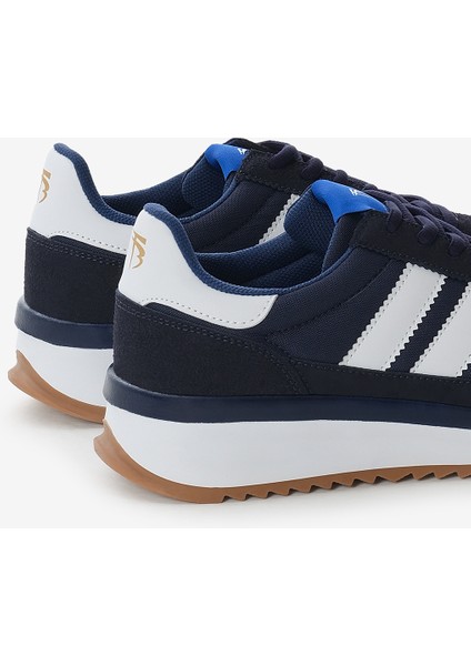 Unisex Lacivert Termo Taban Çift Şeritli Bağcıklı Spor Ayakkabı indirimleri