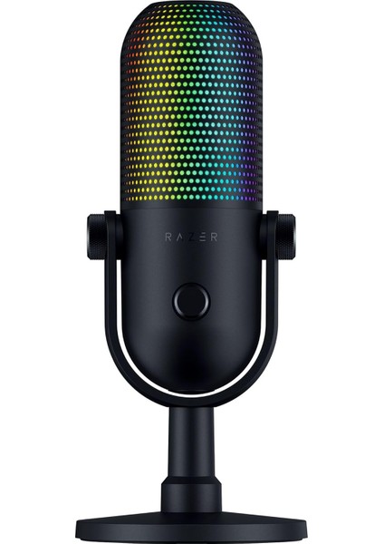 Seiren V3 Chroma - Dokunarak Sessize Alma Özellikli Rgb USB Mikrofon (Yayın ve Oyun Reaktif Ay