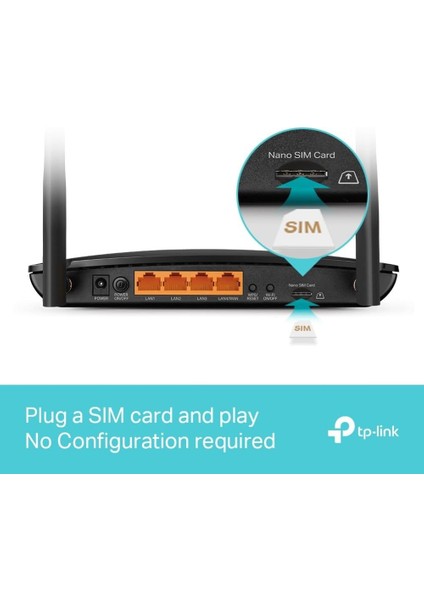 Archer MR600, 4g+ Cat6 AC1200 Mbps Wireless Dual-Band Gigabit Router, 4g/3g Sim Yuvası, Mu-M indirimleri