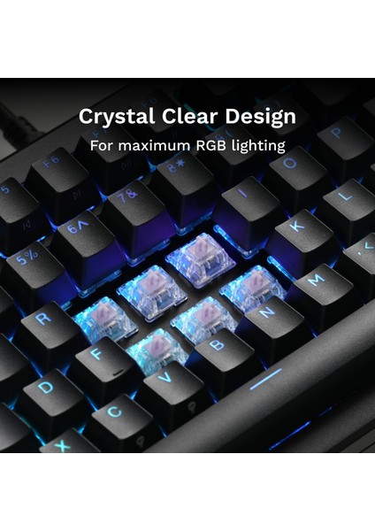 Mako Ultra Hafif Anahtarla 110 Adet, Oyun ve Yazı Için Net Geçişli Anahtarlar, Maks. Rgb Iç fırsatları