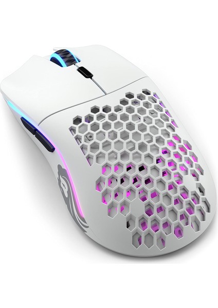 Pc Gaming Race Model O Minus Rgb Kablosuz Bamf Sensörlü 19000 Dpi 65 Gram Mouse Mat Beyaz