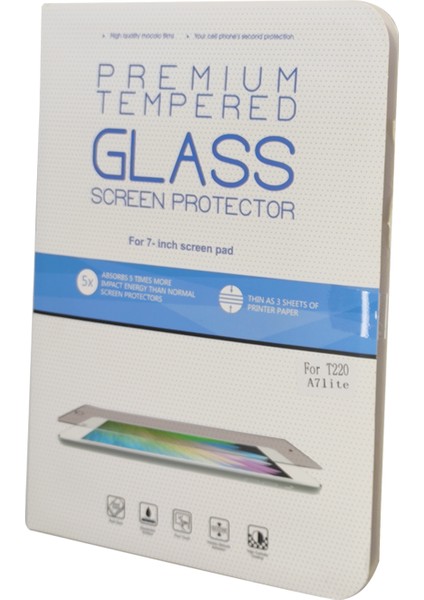 Samsung Galaxy Tab A7 Lite T220-T225 Uyumlu Temperli Cam Tablet Ekran Koruyucu fiyatları
