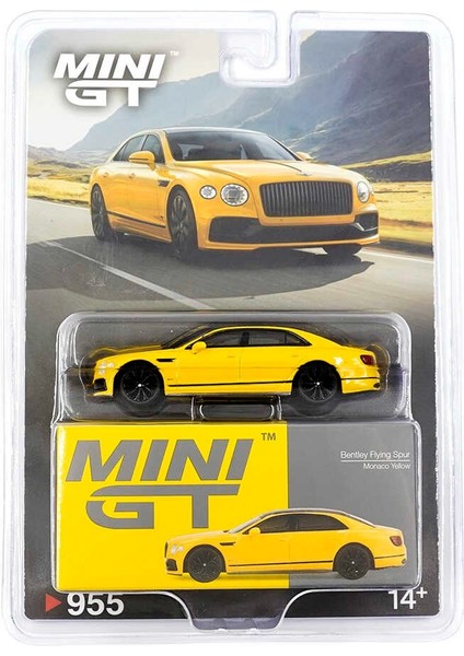 955 1/64 Bentley Flying Spur Monaco Yellow - Blister Paket MGT00955-BL