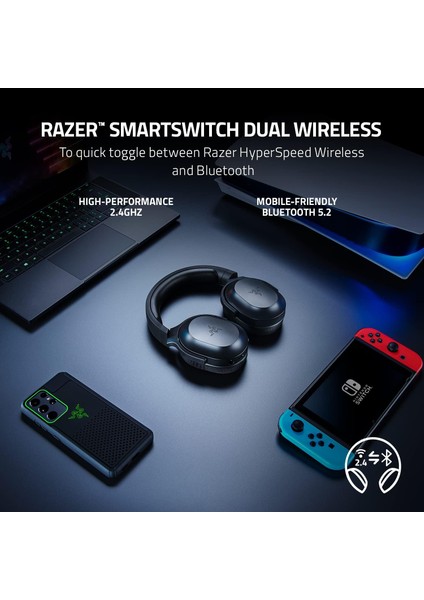 Barracuda x - Kablosuz Çoklu Platform Oyun ve Mobil Kulaklık (Smartswitch Çift Kablosuz, Ergon fiyatları