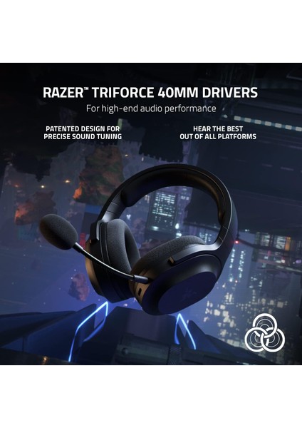 Barracuda x - Kablosuz Çoklu Platform Oyun ve Mobil Kulaklık (Smartswitch Çift Kablosuz, Ergon fırsatları