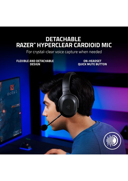 Barracuda x - Kablosuz Çoklu Platform Oyun ve Mobil Kulaklık (Smartswitch Çift Kablosuz, Ergon indirimleri