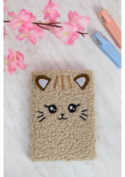 Pelüş ve Eğlenceli Defter - Kedi Figürlü fırsatları