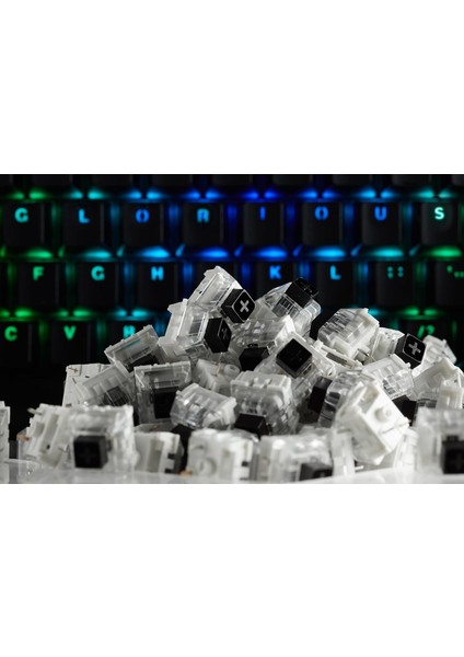Pc Gaming Race Kailh Box Black Switches Gmmk Klavyeler Için - 120 Adet modelleri