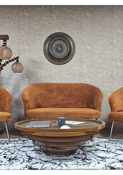 Teddy Takım Krom Kaplama Sivriltme Ayak Çay Seti Koltuk - Berjer , Balkon, Salon, Ofis Kiremit Renk 40 x 125 Boyut/ebat fiyatları