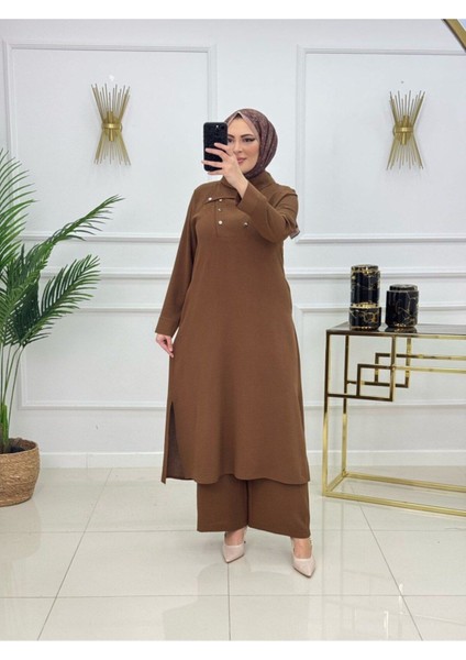 Kadın Tesettür 2'li Takım Tunik & Pantolon