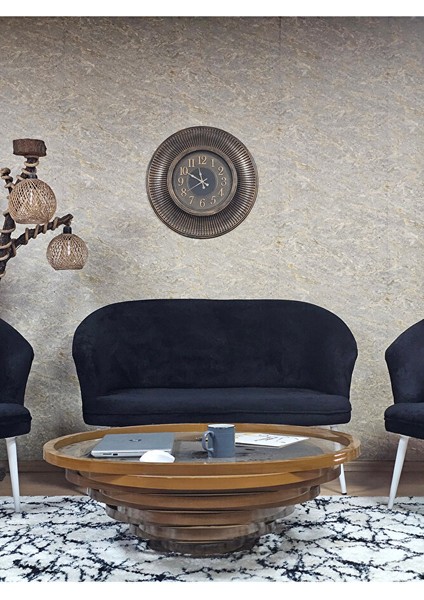 Teddy Takım Beyaz Boyalı Sivriltme Ayak Çay Seti Koltuk - Berjer , Balkon, Salon, Ofis Siyah Renk 40 x 125 Boyut/ebat fiyatları