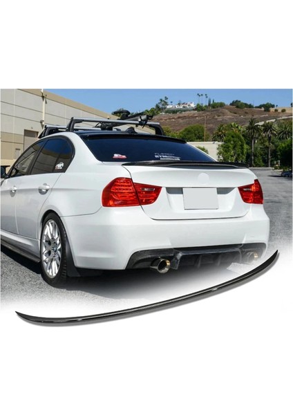 Bmw E90 2006.2012 Parlak Siyah Ince M3 Spoyler