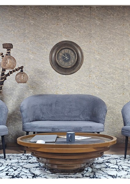 Teddy Takım Siyah Boyalı Sivriltme Ayak Çay Seti Koltuk - Berjer , Balkon, Salon, Ofis Gri Renk 40 x 125 Boyut/ebat fiyatları