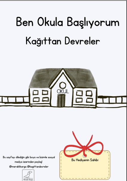 Kağıttan Devreler Ben Okula Başlıyorum Bilim Seti