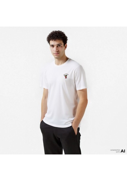 Swimming Pool Erkek Beyaz T-SHIRT.102