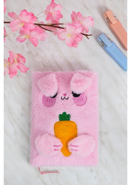 Pelüş ve Eğlenceli Defter - Tavşan Figürlü fiyatları