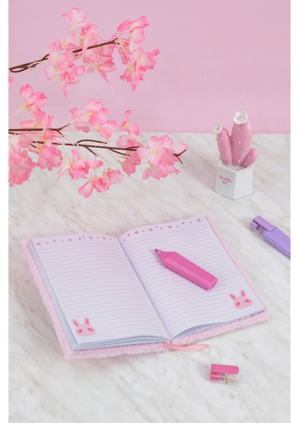 Pelüş ve Eğlenceli Defter - Tavşan Figürlü modelleri