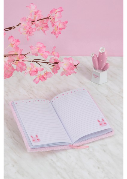 Pelüş ve Eğlenceli Defter - Tavşan Figürlü fırsatları