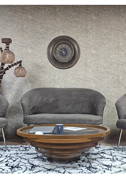 Teddy Takım Krom Kaplama Sivriltme Ayak Çay Seti Koltuk - Berjer , Balkon, Salon, Ofis Kahverengi Renk 40 x 125 Boyut/ebat fiyatları