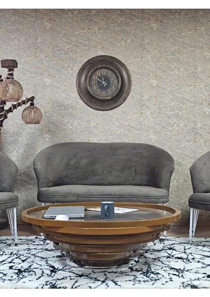 Teddy Takım Beyaz Boyalı Telli Ayak Çay Seti Koltuk - Berjer , Balkon, Salon, Ofis Kahverengi Renk 40 x 125 Boyut/ebat fiyatları