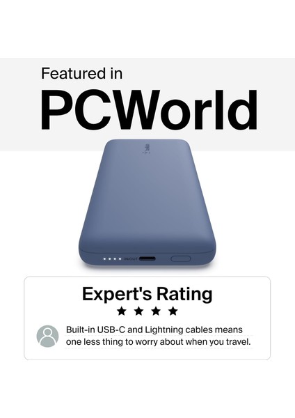 Boostcharge Plus 10000 Mah Kapasiteli Taşınabilir Powerbank, Mfi Sertifikalı 2 Adet Usb-C Kab indirimleri