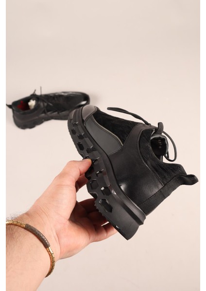 Baskı Detaylı Garnili Erkek Casual Ayakkabı S