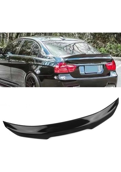 Bmw E90 2006.2012 3.seri Parlak Siyah M4 Spoiler
