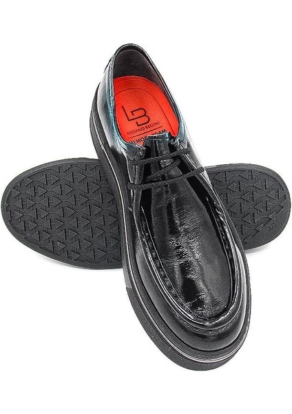 Lucıano Bellini C26927 Erkek Casual Ayakkabı - Siyah Rugan fırsatları