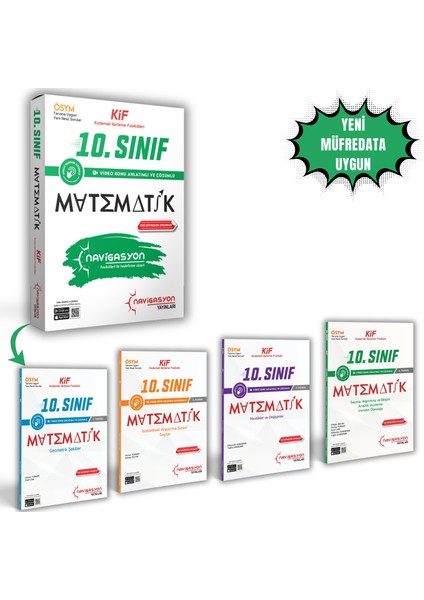 10. Sınıf Matematik Kademeli Ilerleme Fasikül Seti (Meb Müfredatına Uygun-Ösym Ayarında)