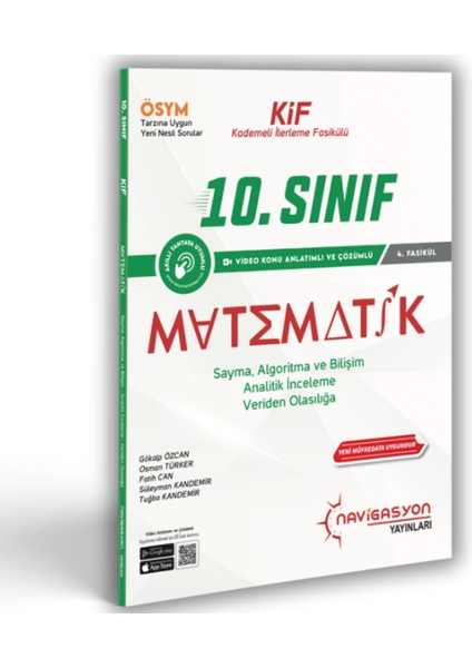 10. Sınıf Matematik Kademeli Ilerleme Fasikül Seti (Meb Müfredatına Uygun-Ösym Ayarında)