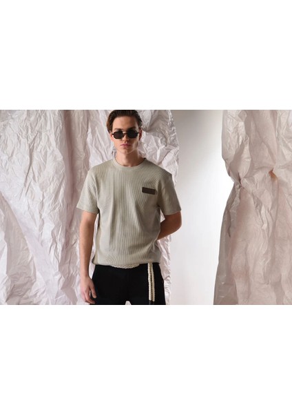 Erkek Waffle T-Shirt