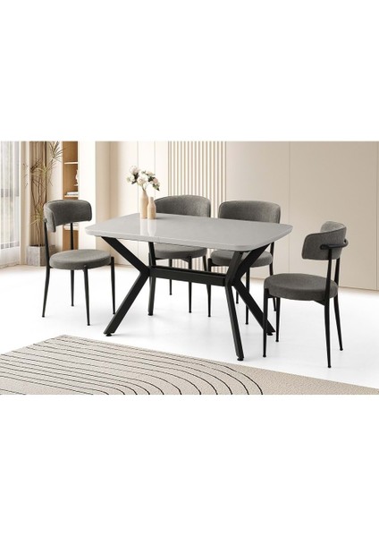 Açık Gri (Sadece Masa) Mobilgen 130+30 Anka HG Açılabilir Masa