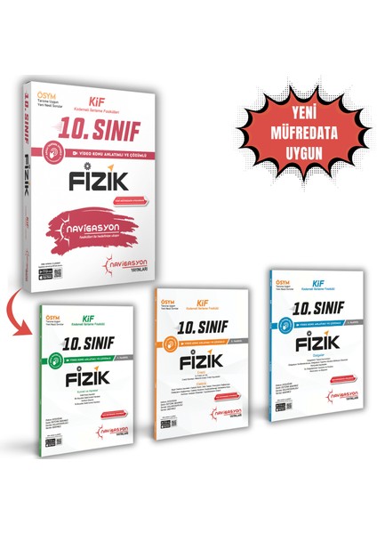 10. Sınıf Fizik Kademeli Ilerleme Fasikül Seti (Meb Müfredatına Uygun-Ösym Ayarında)
